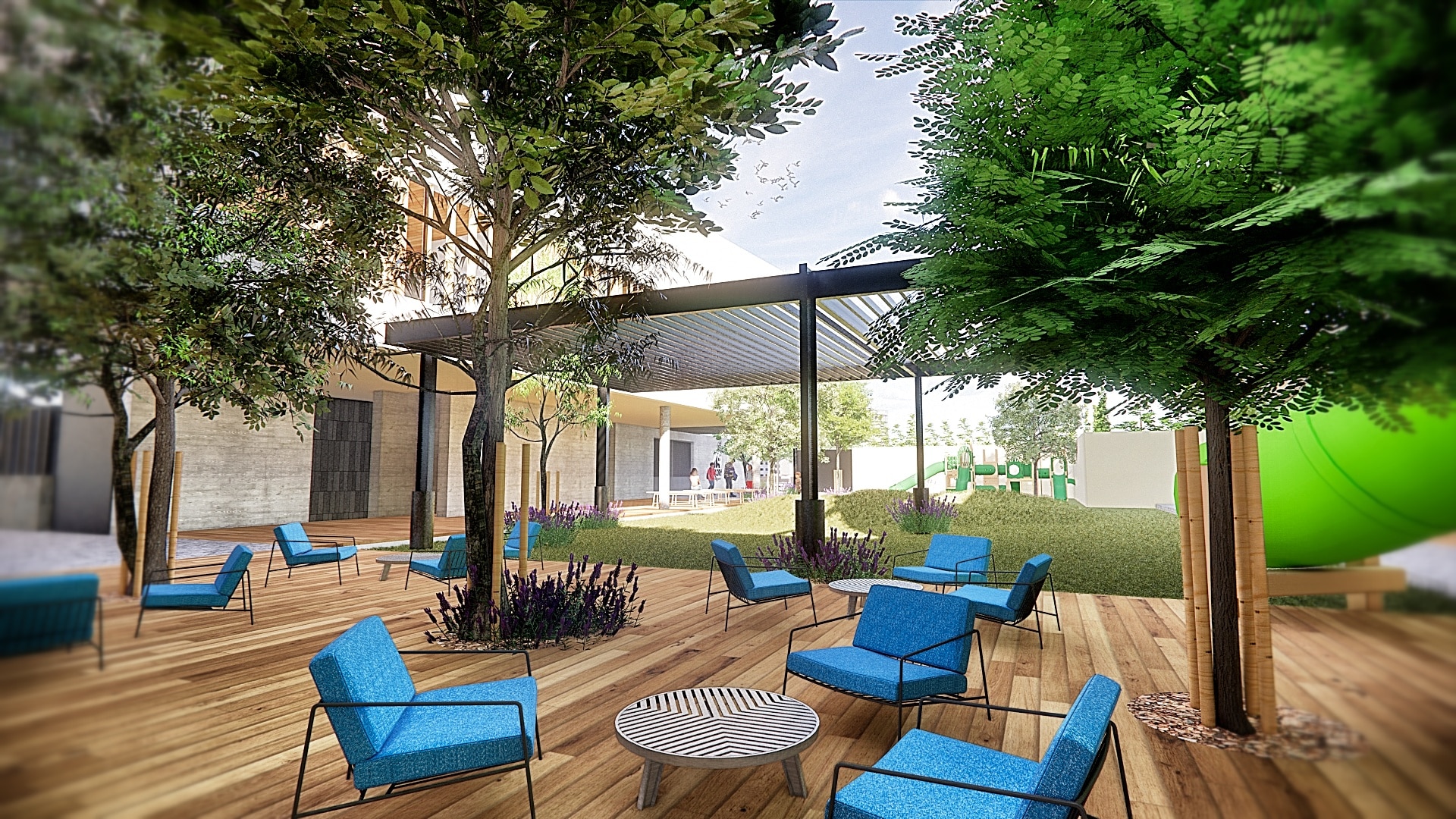 hickory-juriquilla-queretaro-primaria-elementary-patio